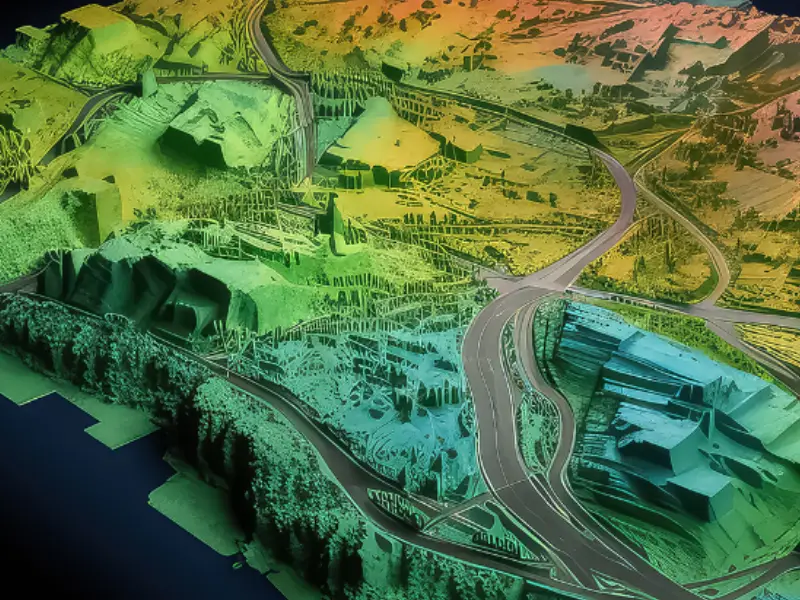 Slope and Aspect Terrain Analysis