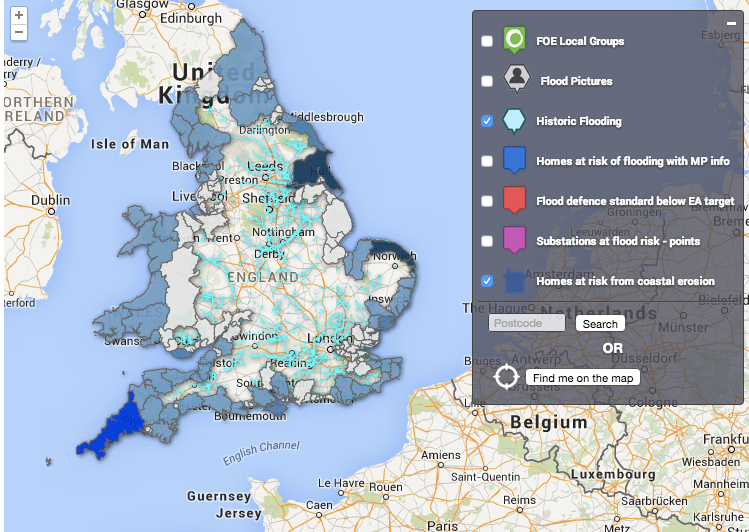 UK planning constraints GIS layers map 